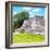 ¡Viva Mexico! Square Collection - Mayan Ruins - Edzna II-Philippe Hugonnard-Framed Photographic Print