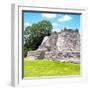 ¡Viva Mexico! Square Collection - Mayan Ruins - Edzna II-Philippe Hugonnard-Framed Photographic Print
