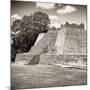 ¡Viva Mexico! Square Collection - Mayan Ruins - Edzna III-Philippe Hugonnard-Mounted Photographic Print