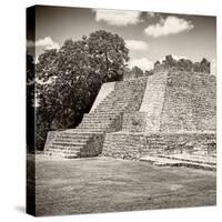 ¡Viva Mexico! Square Collection - Mayan Ruins - Edzna III-Philippe Hugonnard-Stretched Canvas