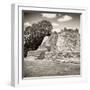 ¡Viva Mexico! Square Collection - Mayan Ruins - Edzna III-Philippe Hugonnard-Framed Photographic Print