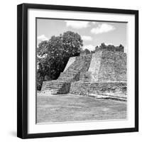 ¡Viva Mexico! Square Collection - Mayan Ruins - Edzna IV-Philippe Hugonnard-Framed Photographic Print