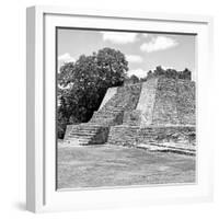 ¡Viva Mexico! Square Collection - Mayan Ruins - Edzna IV-Philippe Hugonnard-Framed Photographic Print