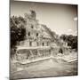 ¡Viva Mexico! Square Collection - Mayan Ruins - Edzna IX-Philippe Hugonnard-Mounted Premium Photographic Print