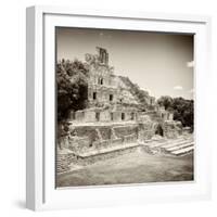 ¡Viva Mexico! Square Collection - Mayan Ruins - Edzna IX-Philippe Hugonnard-Framed Photographic Print