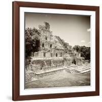 ¡Viva Mexico! Square Collection - Mayan Ruins - Edzna IX-Philippe Hugonnard-Framed Photographic Print