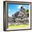 ¡Viva Mexico! Square Collection - Mayan Ruins - Edzna V-Philippe Hugonnard-Framed Photographic Print