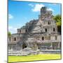 ¡Viva Mexico! Square Collection - Mayan Ruins - Edzna V-Philippe Hugonnard-Mounted Photographic Print