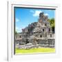 ¡Viva Mexico! Square Collection - Mayan Ruins - Edzna V-Philippe Hugonnard-Framed Photographic Print