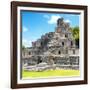 ¡Viva Mexico! Square Collection - Mayan Ruins - Edzna V-Philippe Hugonnard-Framed Photographic Print