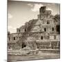 ¡Viva Mexico! Square Collection - Mayan Ruins - Edzna VI-Philippe Hugonnard-Mounted Photographic Print