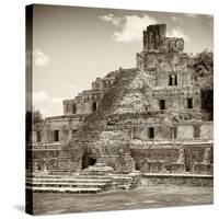 ¡Viva Mexico! Square Collection - Mayan Ruins - Edzna VI-Philippe Hugonnard-Stretched Canvas