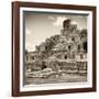 ¡Viva Mexico! Square Collection - Mayan Ruins - Edzna VI-Philippe Hugonnard-Framed Photographic Print