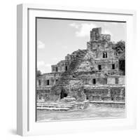 ¡Viva Mexico! Square Collection - Mayan Ruins - Edzna VII-Philippe Hugonnard-Framed Photographic Print