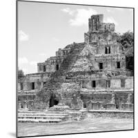 ¡Viva Mexico! Square Collection - Mayan Ruins - Edzna VII-Philippe Hugonnard-Mounted Photographic Print