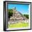 ¡Viva Mexico! Square Collection - Mayan Ruins - Edzna VIII-Philippe Hugonnard-Framed Photographic Print