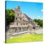 ¡Viva Mexico! Square Collection - Mayan Ruins - Edzna VIII-Philippe Hugonnard-Stretched Canvas