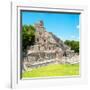 ¡Viva Mexico! Square Collection - Mayan Ruins - Edzna VIII-Philippe Hugonnard-Framed Photographic Print