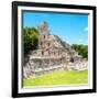 ¡Viva Mexico! Square Collection - Mayan Ruins - Edzna VIII-Philippe Hugonnard-Framed Photographic Print