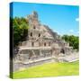 ¡Viva Mexico! Square Collection - Mayan Ruins - Edzna VIII-Philippe Hugonnard-Stretched Canvas