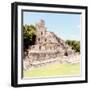 ¡Viva Mexico! Square Collection - Mayan Ruins - Edzna X-Philippe Hugonnard-Framed Photographic Print