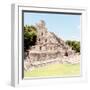 ¡Viva Mexico! Square Collection - Mayan Ruins - Edzna X-Philippe Hugonnard-Framed Photographic Print