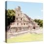 ¡Viva Mexico! Square Collection - Mayan Ruins - Edzna X-Philippe Hugonnard-Stretched Canvas