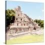 ¡Viva Mexico! Square Collection - Mayan Ruins - Edzna X-Philippe Hugonnard-Stretched Canvas
