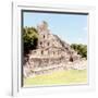 ¡Viva Mexico! Square Collection - Mayan Ruins - Edzna X-Philippe Hugonnard-Framed Photographic Print