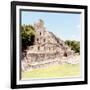 ¡Viva Mexico! Square Collection - Mayan Ruins - Edzna X-Philippe Hugonnard-Framed Photographic Print