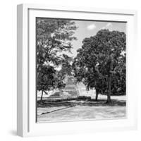 ¡Viva Mexico! Square Collection - Mayan Ruins - Edzna-Philippe Hugonnard-Framed Photographic Print