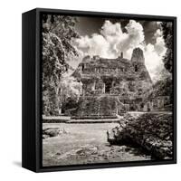 ¡Viva Mexico! Square Collection - Mayan Ruins II-Philippe Hugonnard-Framed Stretched Canvas