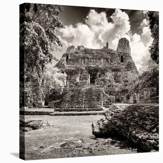 ¡Viva Mexico! Square Collection - Mayan Ruins II-Philippe Hugonnard-Stretched Canvas