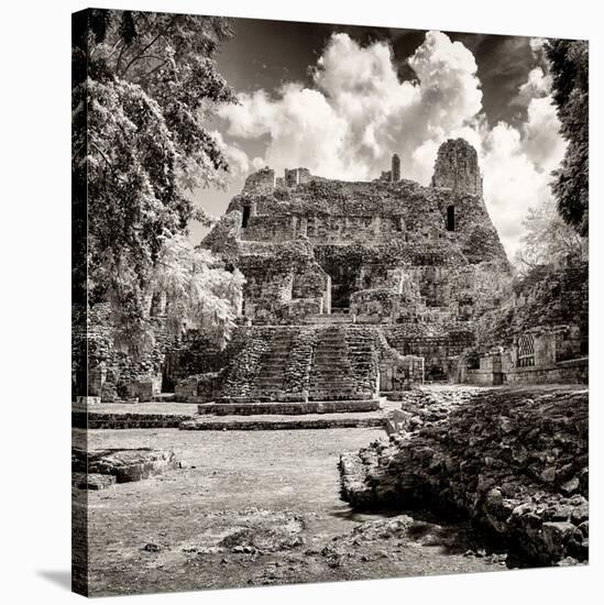 ¡Viva Mexico! Square Collection - Mayan Ruins II-Philippe Hugonnard-Stretched Canvas