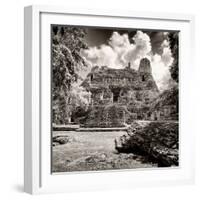 ¡Viva Mexico! Square Collection - Mayan Ruins II-Philippe Hugonnard-Framed Photographic Print