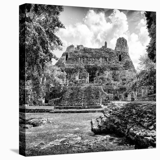 ¡Viva Mexico! Square Collection - Mayan Ruins III-Philippe Hugonnard-Stretched Canvas
