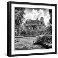 ¡Viva Mexico! Square Collection - Mayan Ruins III-Philippe Hugonnard-Framed Photographic Print