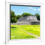 ¡Viva Mexico! Square Collection - Mayan Ruins in Edzna I-Philippe Hugonnard-Framed Photographic Print