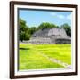 ¡Viva Mexico! Square Collection - Mayan Ruins in Edzna I-Philippe Hugonnard-Framed Photographic Print