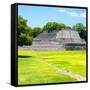 ¡Viva Mexico! Square Collection - Mayan Ruins in Edzna I-Philippe Hugonnard-Framed Stretched Canvas