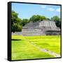 ¡Viva Mexico! Square Collection - Mayan Ruins in Edzna I-Philippe Hugonnard-Framed Stretched Canvas