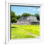 ¡Viva Mexico! Square Collection - Mayan Ruins in Edzna I-Philippe Hugonnard-Framed Photographic Print