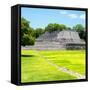 ¡Viva Mexico! Square Collection - Mayan Ruins in Edzna I-Philippe Hugonnard-Framed Stretched Canvas