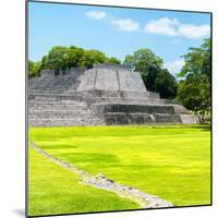 ¡Viva Mexico! Square Collection - Mayan Ruins in Edzna II-Philippe Hugonnard-Mounted Photographic Print