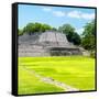 ¡Viva Mexico! Square Collection - Mayan Ruins in Edzna II-Philippe Hugonnard-Framed Stretched Canvas