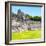 ¡Viva Mexico! Square Collection - Mayan Ruins in Edzna III-Philippe Hugonnard-Framed Photographic Print