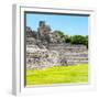 ¡Viva Mexico! Square Collection - Mayan Ruins in Edzna III-Philippe Hugonnard-Framed Photographic Print