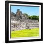 ¡Viva Mexico! Square Collection - Mayan Ruins in Edzna III-Philippe Hugonnard-Framed Photographic Print