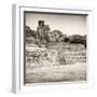 ¡Viva Mexico! Square Collection - Mayan Ruins in Edzna IV-Philippe Hugonnard-Framed Premium Photographic Print