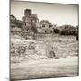 ¡Viva Mexico! Square Collection - Mayan Ruins in Edzna IV-Philippe Hugonnard-Mounted Premium Photographic Print